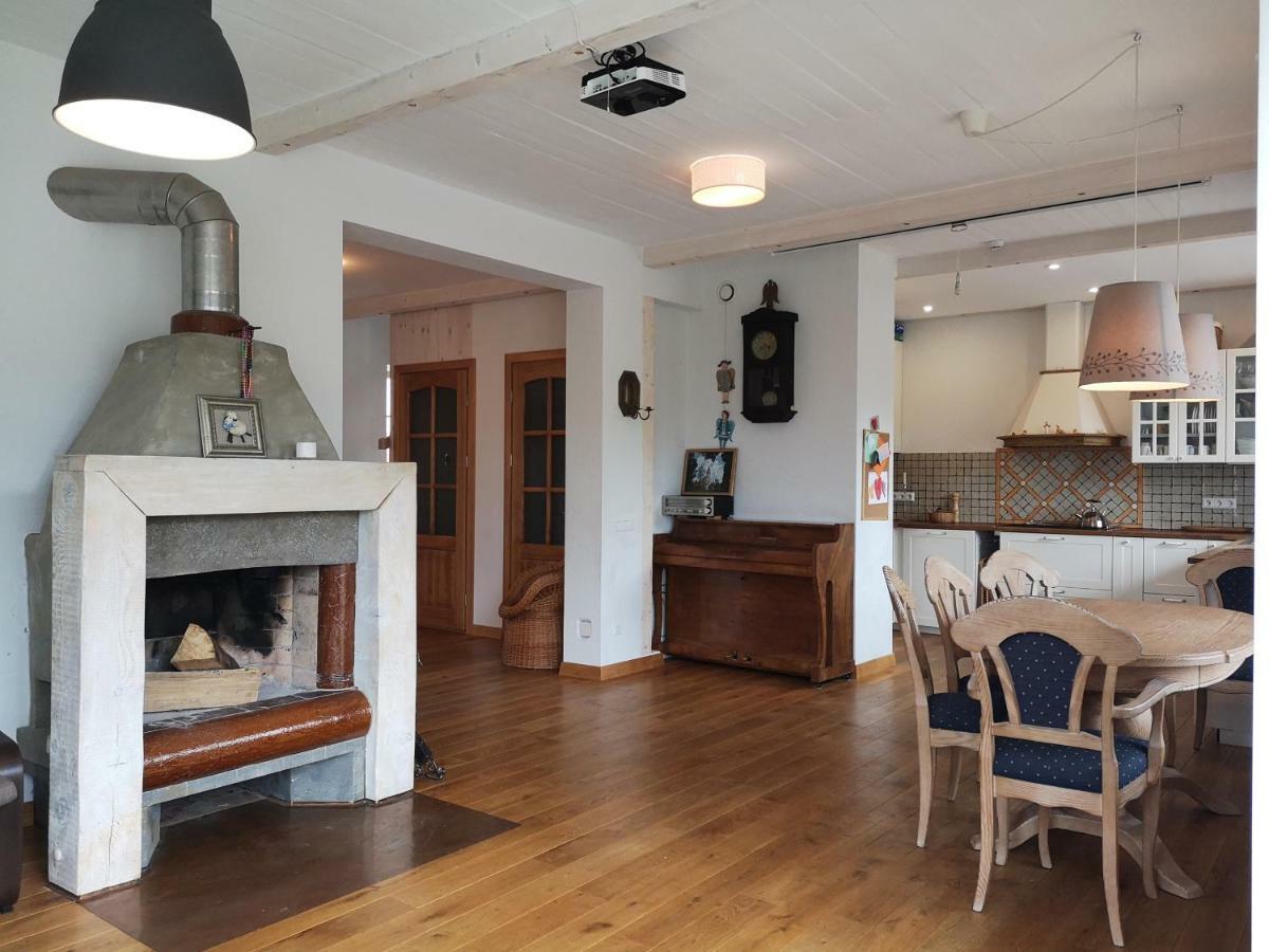 9 Min From Palanga! Luxury House On The River And Sauna Kretinga Dış mekan fotoğraf